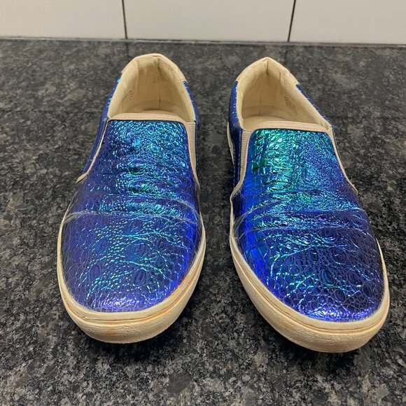 Miz Mooz Holographic Sparkle Sneakers - Picture 4 of 9